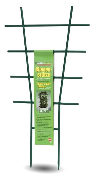 Potpora za saksijsko bilje 43x23cm zelena pvc Windhager