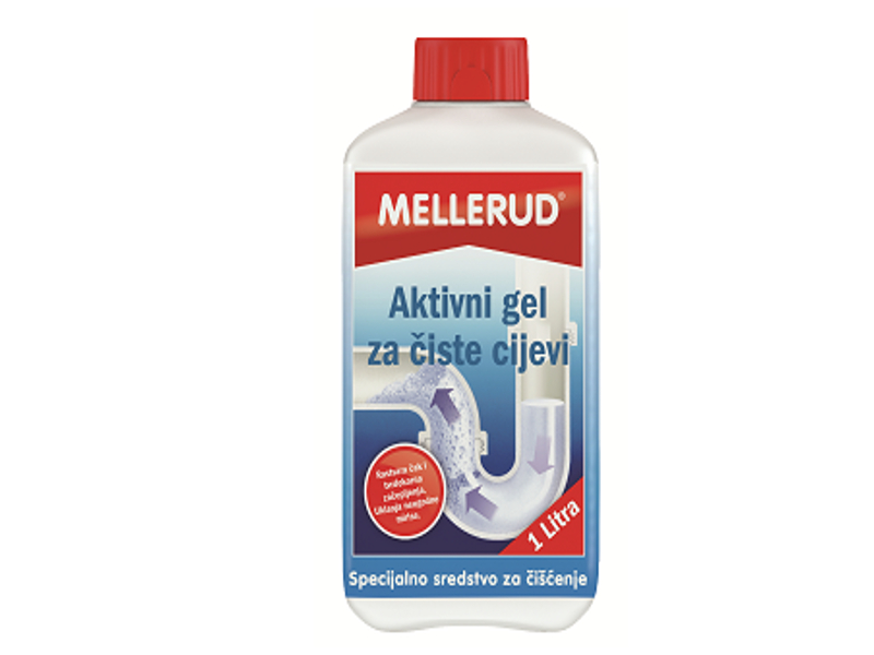 Aktivni gel za pročišćavanje cevi 1l Mellerud