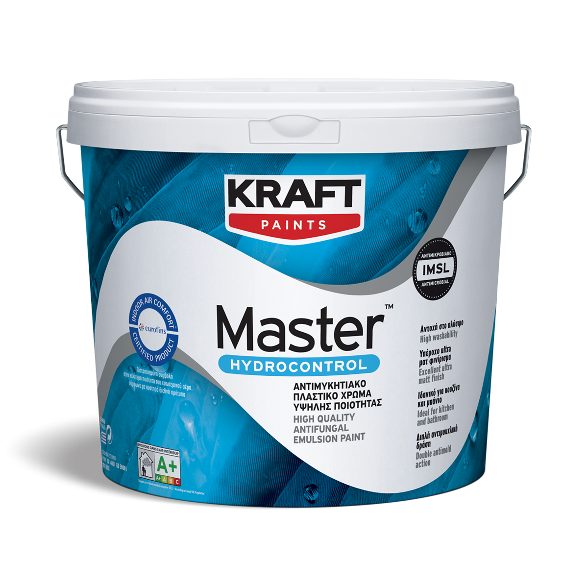 Kraft Master Hydrocontrol - boja za unutr. zidove 3l  Kraft
