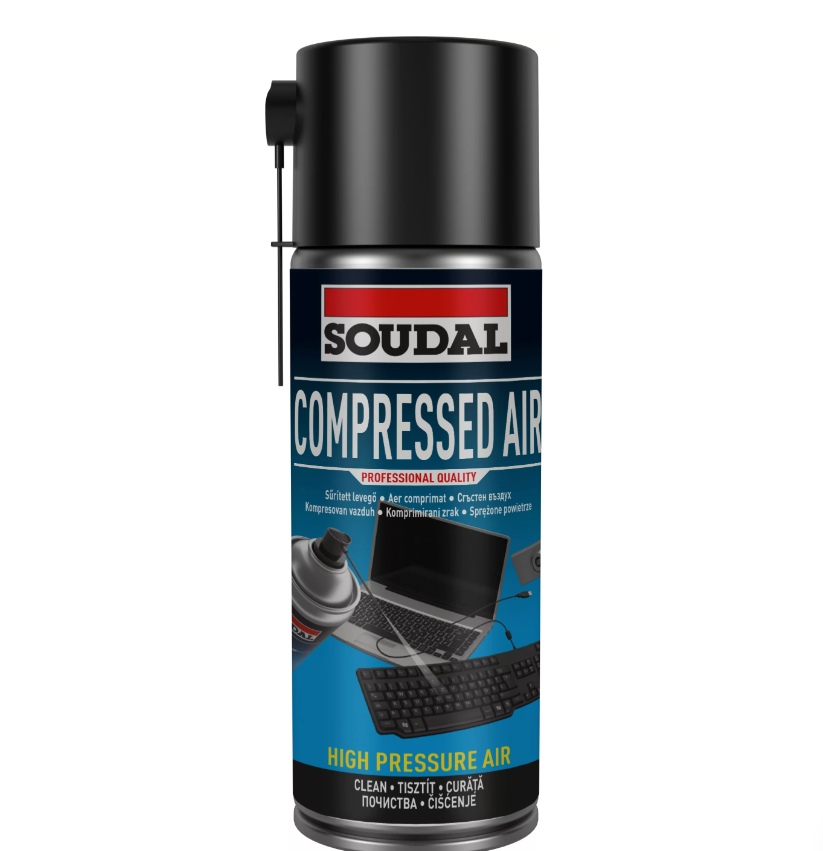 Komprimovani vazduh u spreju 400ml Soudal