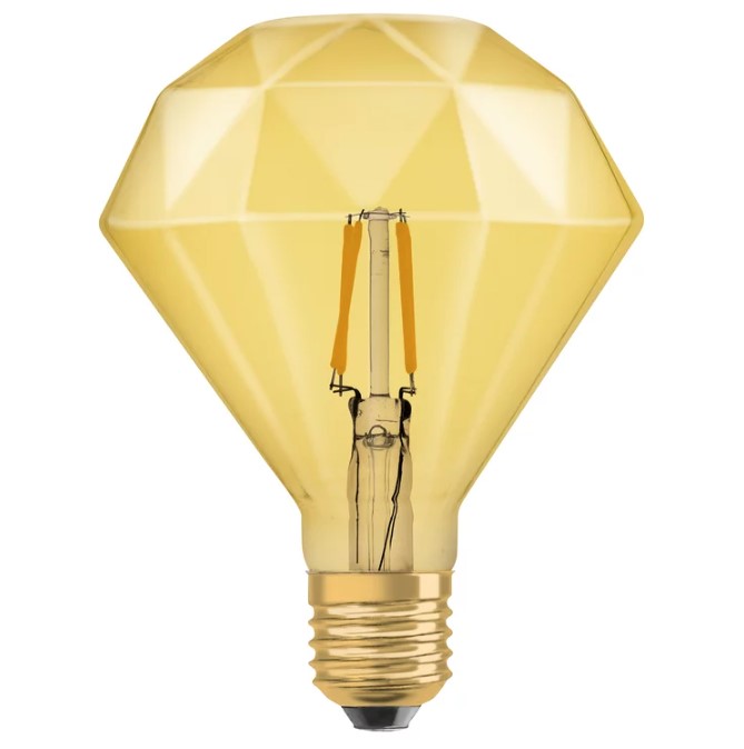 LED sijalica Vintage 1906 Diamond 4W/824 E27 470lm 2400K Osram