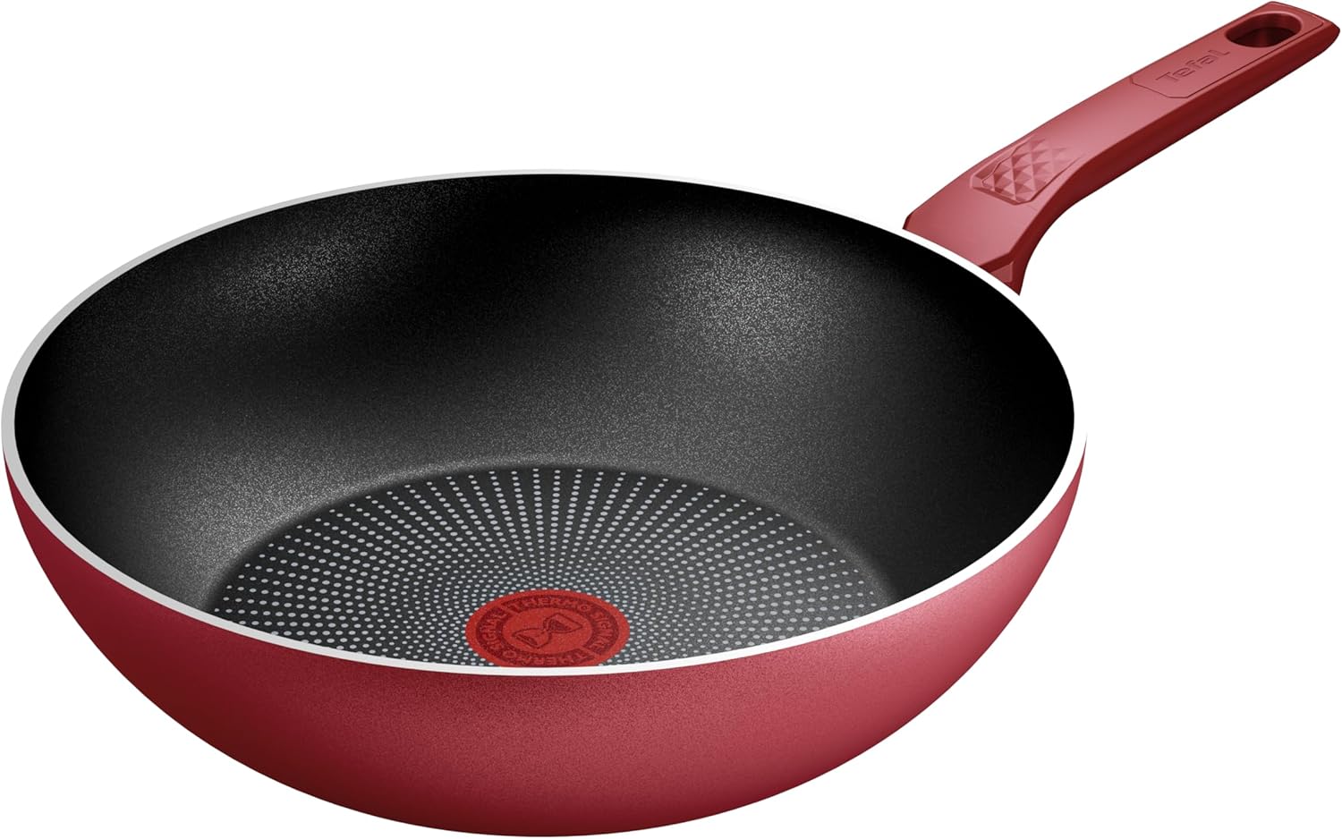 Duboki tiganj-wok Daily Expert fi 28cm crveni Tefal