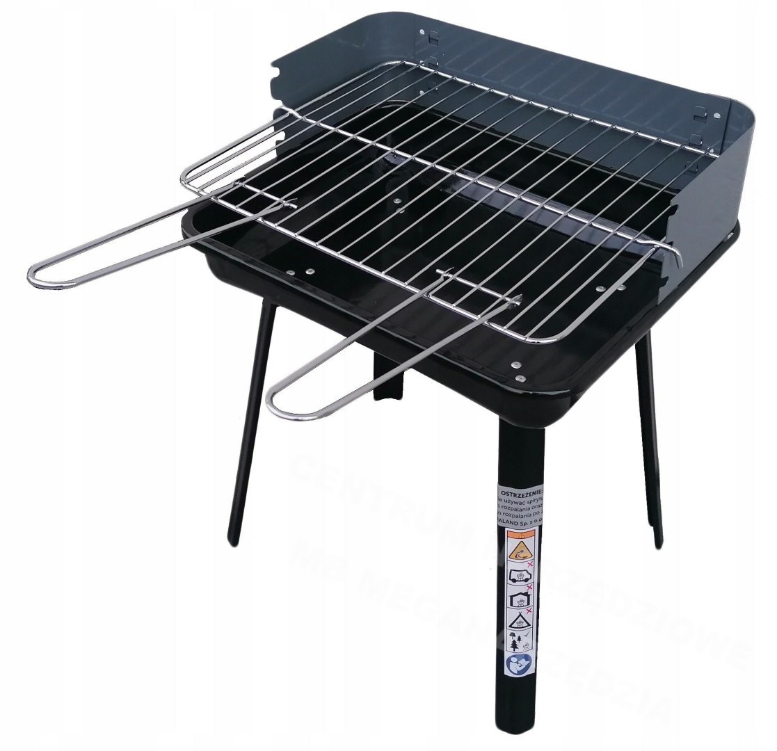 Roštilj sklopivi 36x31x45cm crni/sivi  Master grill&party