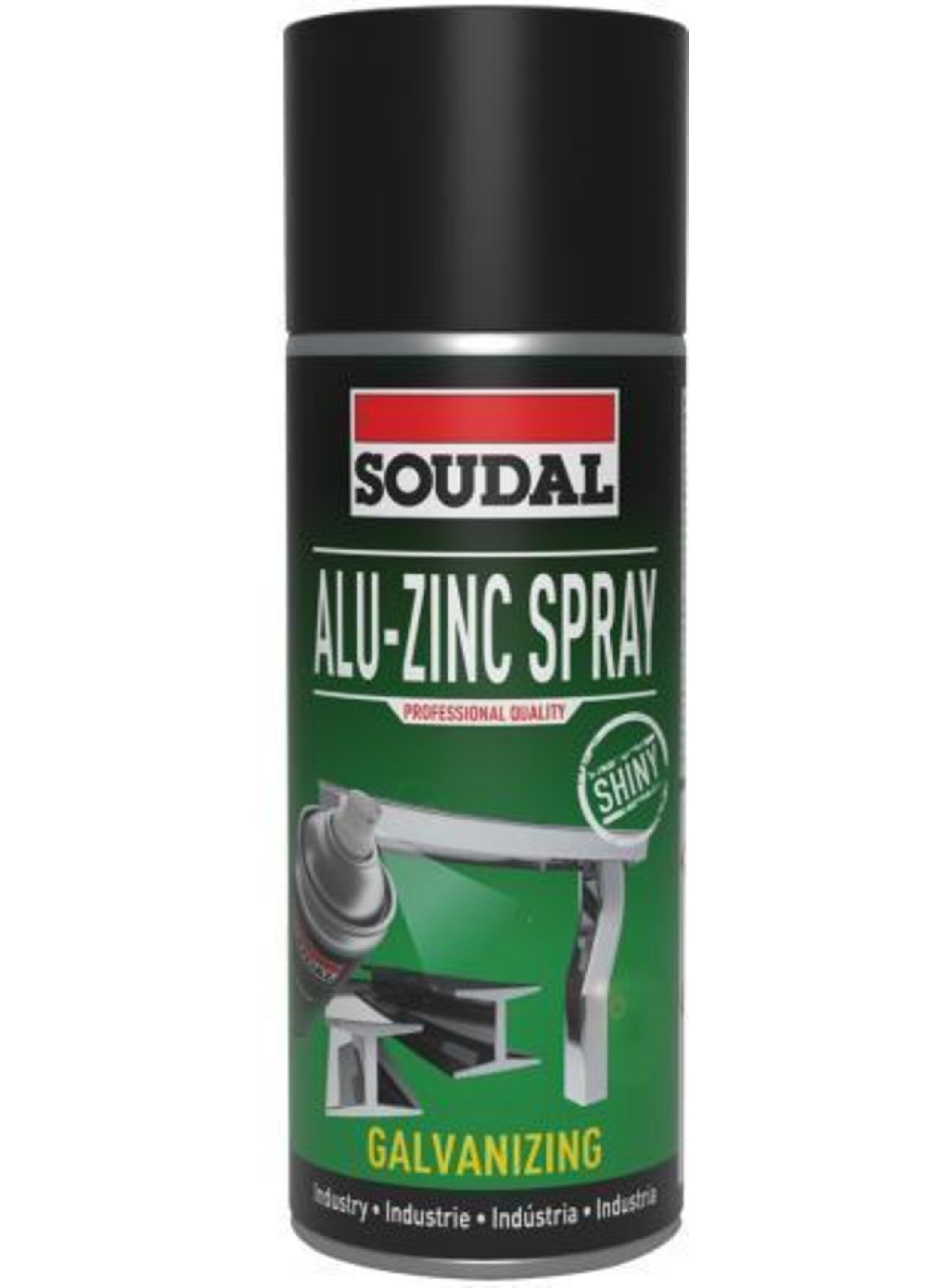 Sprej alum. cink 400ml Soudal