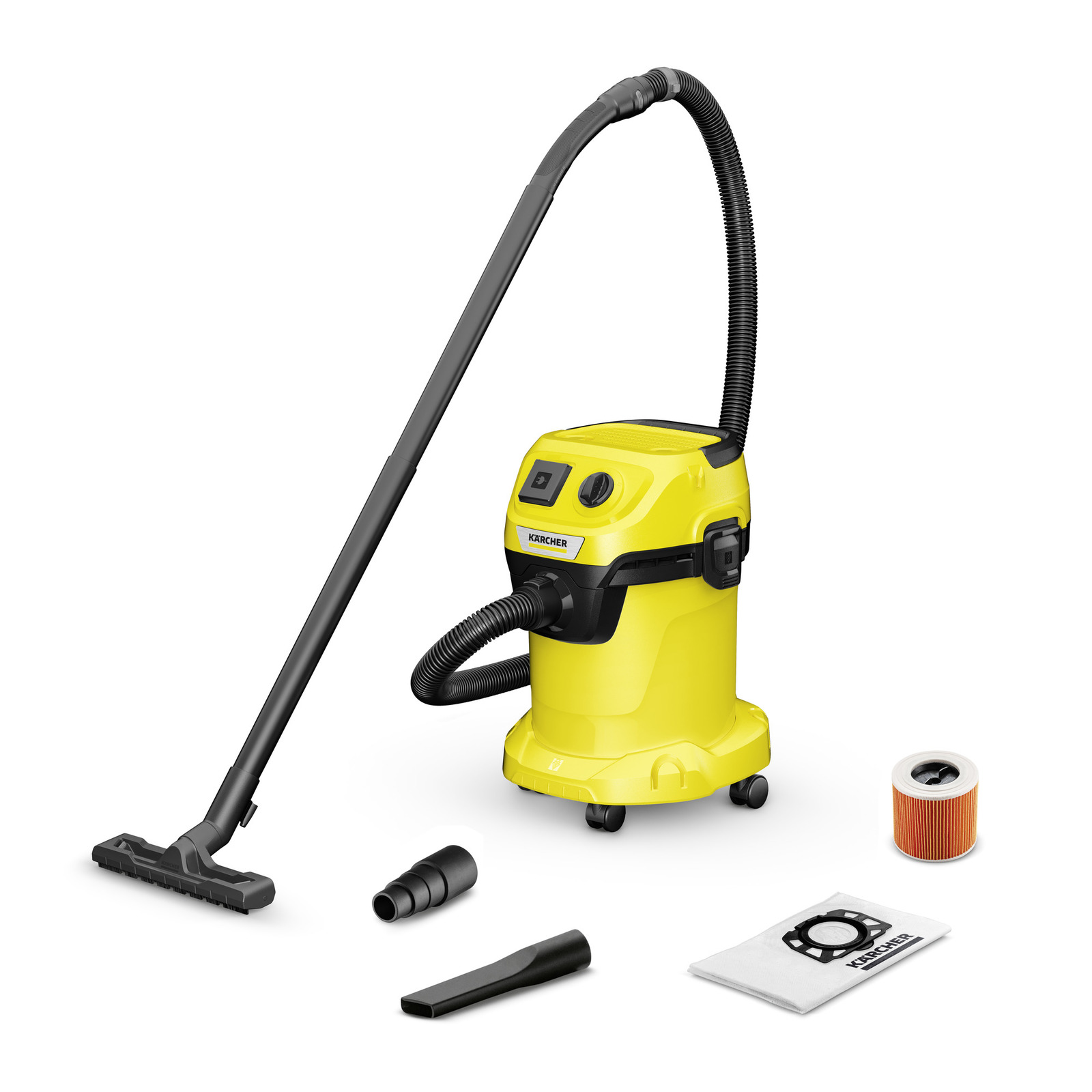 WD3 P V-17/4/20 Usisivač suvo/mokro usisivanje 1000W Karcher