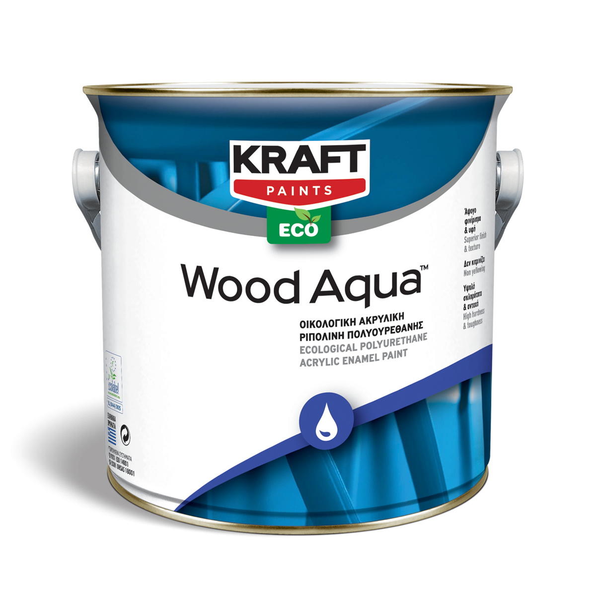 Kraft ECO Wood Aqua - emajl za drvo 0.73l baza P Kraft