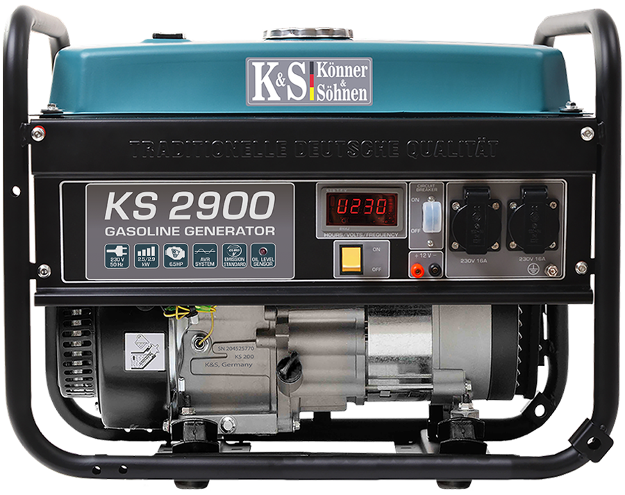 Generator KS2900 maks.2.9 kW radna snaga 2.5kW 230V K&S