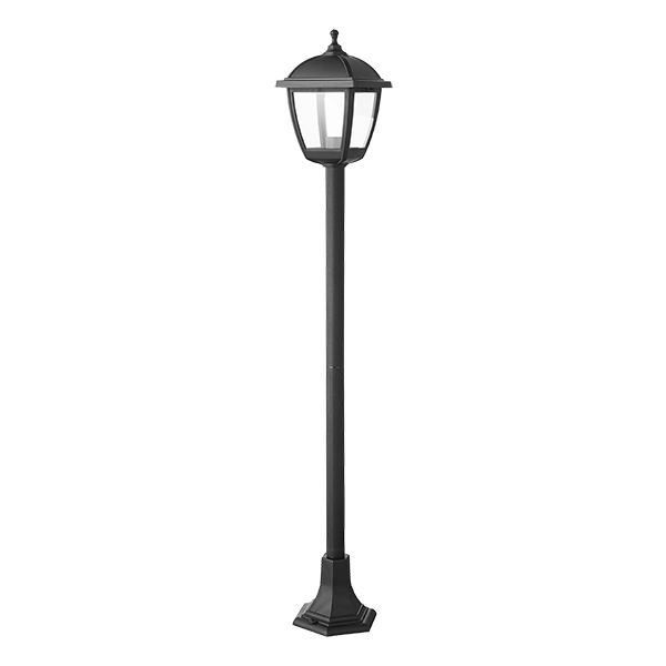 Baštenska svetiljka-fenjer Paul 1xE27 max 60W crna Elmark