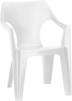 Baštenska stolica Dante 57x57x79cm bela