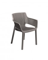Baštenska stolica Elisa 61.2x54x79cm boja kapućina Keter