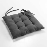 Jastuk za stolicu Charline 40x40cm antracit Douceur d Interieur