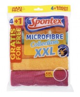 Mikrofiber krpe Microfibre XXL 36x38cm 4+1 Spontex