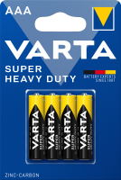 Cink-karbon baterija Superlife R03 4/1 Varta