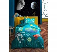 Posteljina Junior Little Astronaut za jedan krevet Cottonbox