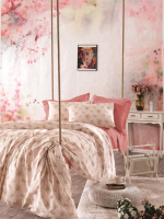 Posteljina Soft Touch Ranforce za jedan krevet  Despina roza Pedilife