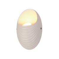 Zidna svetiljka Shell LED 5W 4000K bela Elmark