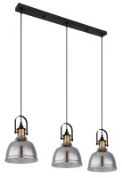 Plafonska svjetiljka-visilica Dorothea E27 3x60W crna Globo