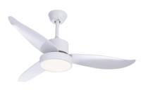 Plafonska svetiljka-ventilator RAMONA 1xLED fi 114cm bela Globo