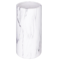 Vaza Marble 9.5x20cm bela Atmosphera Createur Dinterieur