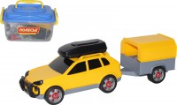 Dječija igračka automobil na sklapanje sa prikolicom sort