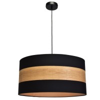 Plafonska svetiljka-visilica Terra  60W E27 crna/boja zlata Milagro