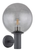 Spoljna zidna svjetiljka Hedwig LED E27 maks.15W antracit Globo