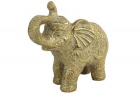 Dekor. figura-slon Hanno L 26x11.5x20.5cm boja zlata Countryfield