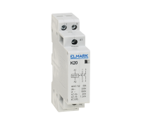 Kontaktor modularni K20 20A 230V AC 1NO-1NC