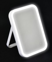 Ogledalo stono sa LED osvetljenjem belo Tendance