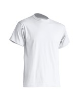 Majica T-shirt kratki rukav  bela 150g  Keya