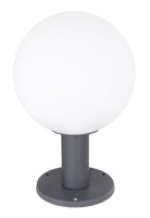 Spoljna svetiljka Ossy LED E27 maks.15W 38cm antracit/bela Globo
